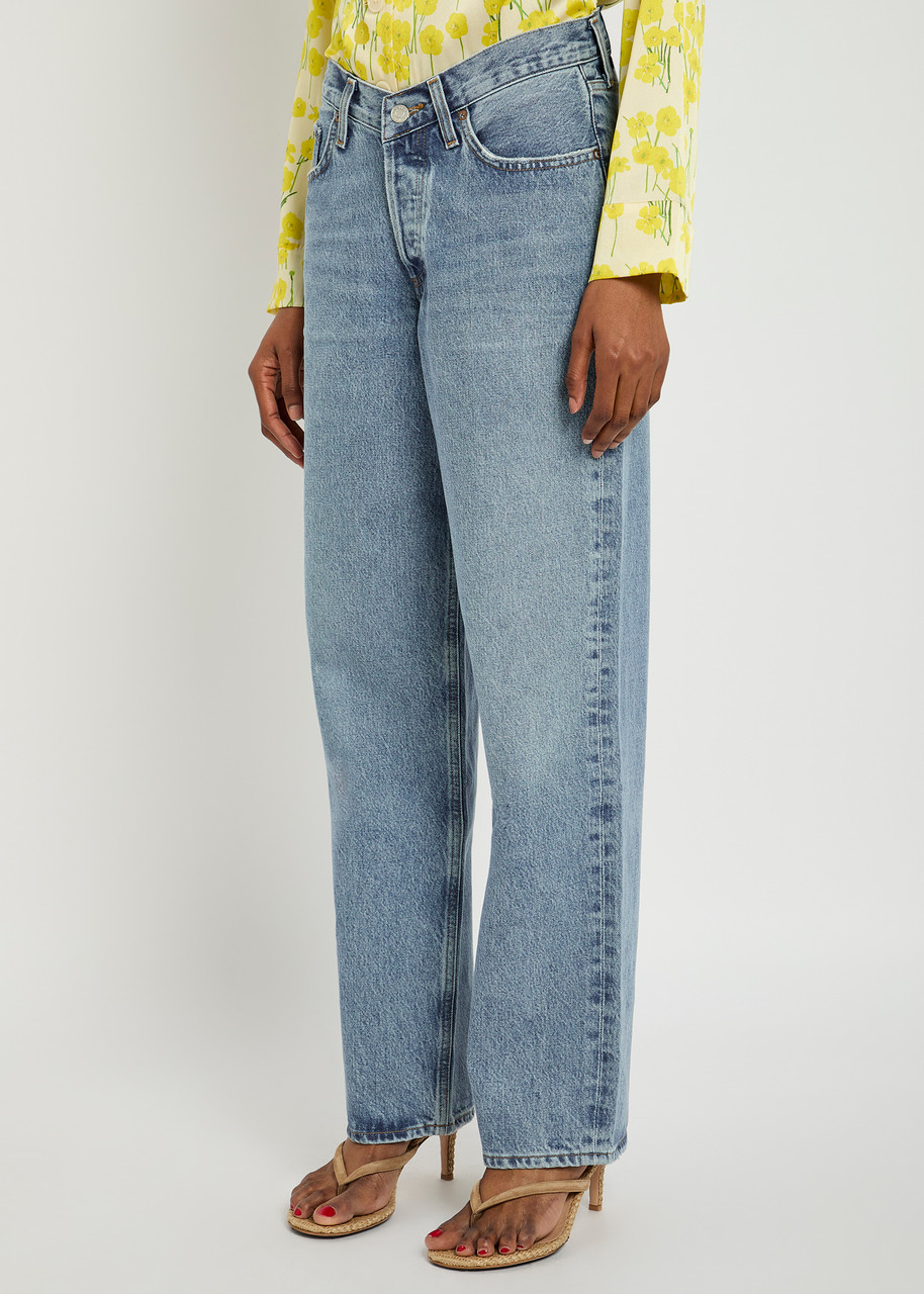 Agolde V-waist Straight-leg Jeans