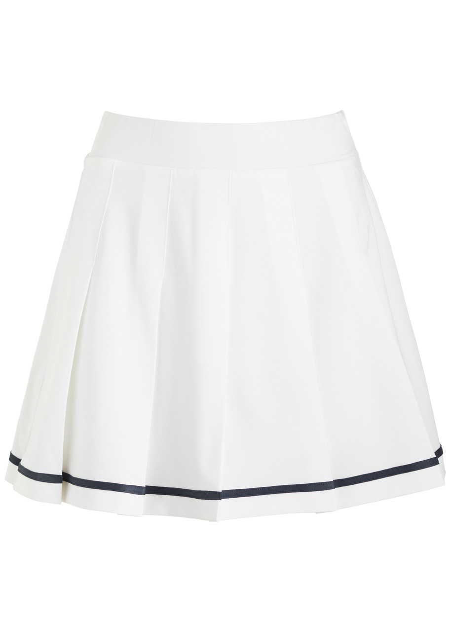 Varley Clarendon Stretch-jersey Skort - White - XS (UK6 / XS)