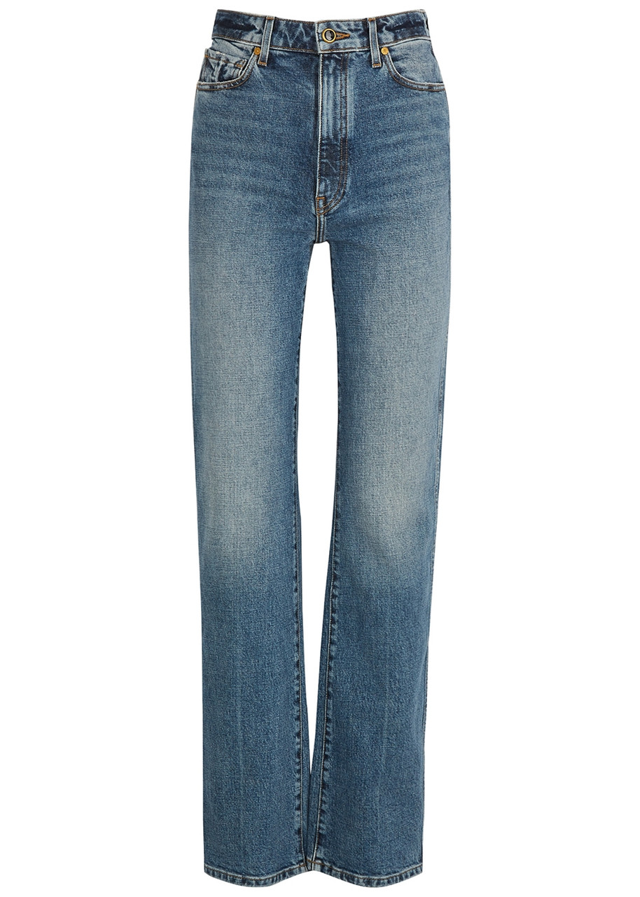 Khaite Danielle Straight-leg Jeans - Denim - W26