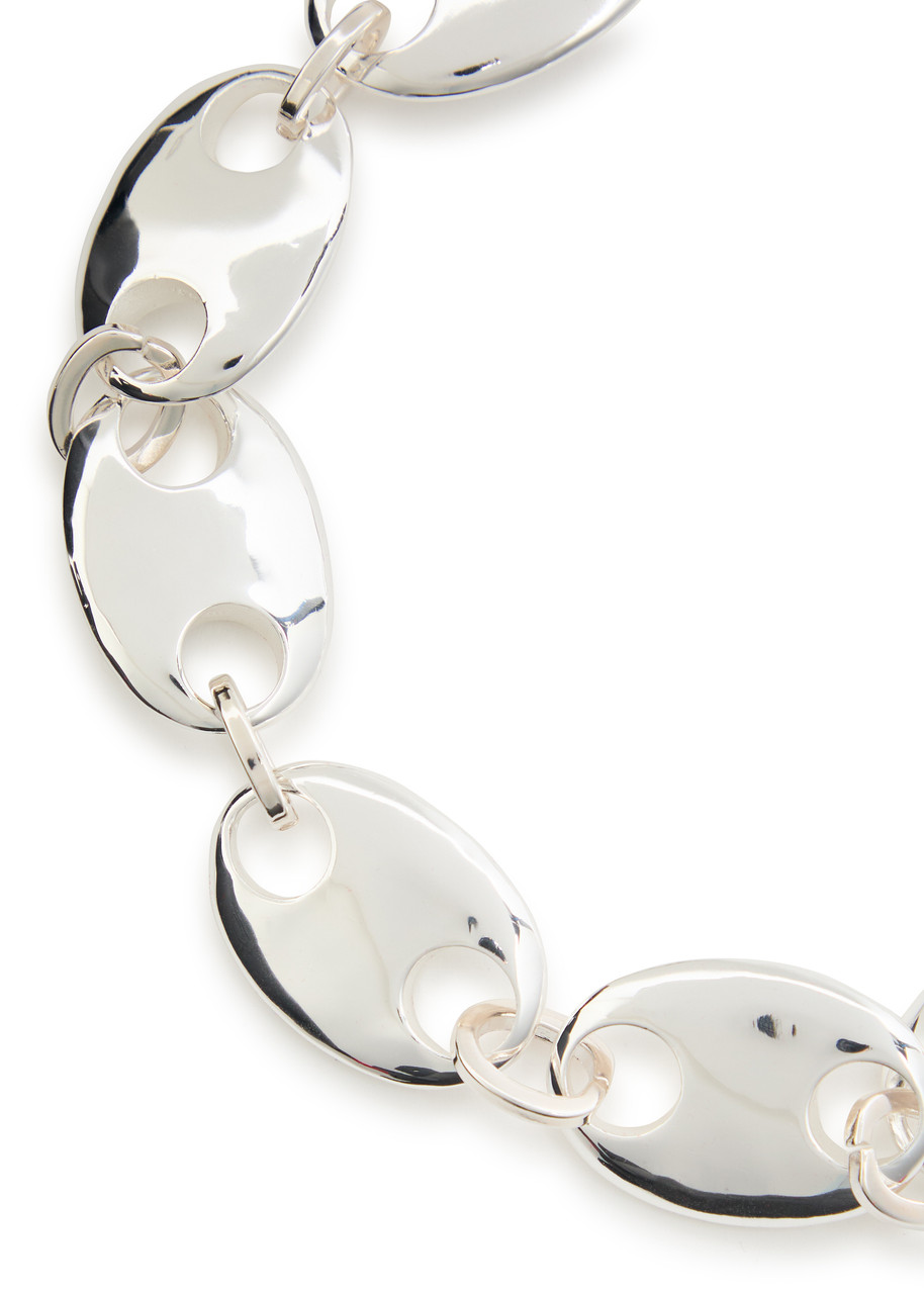  Timeless Pearly Sterling Silver Necklace - One Size 