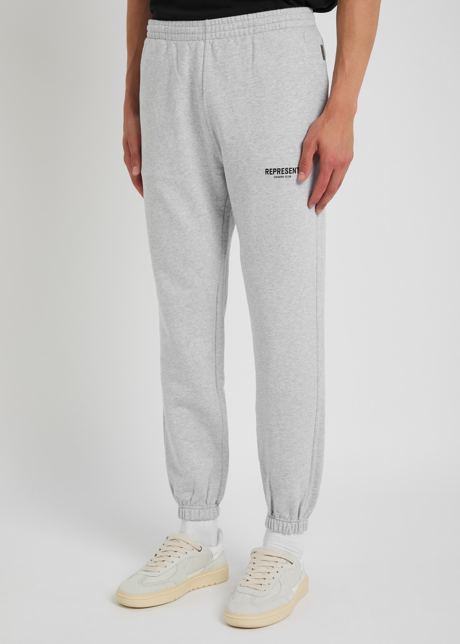 Represent Owners Club Logo-print Cotton Sweatpants
