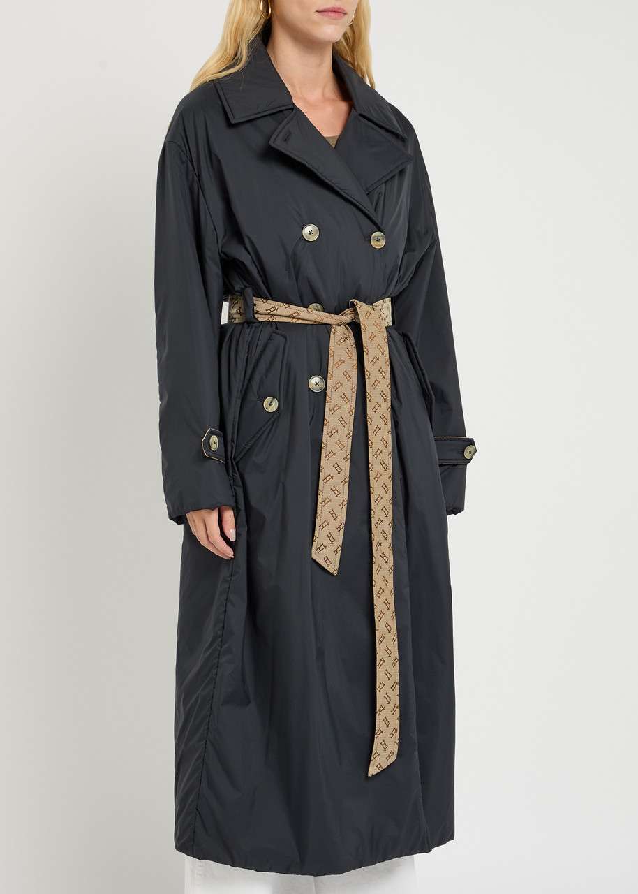 Herno Quilted Shell Trench Coat
