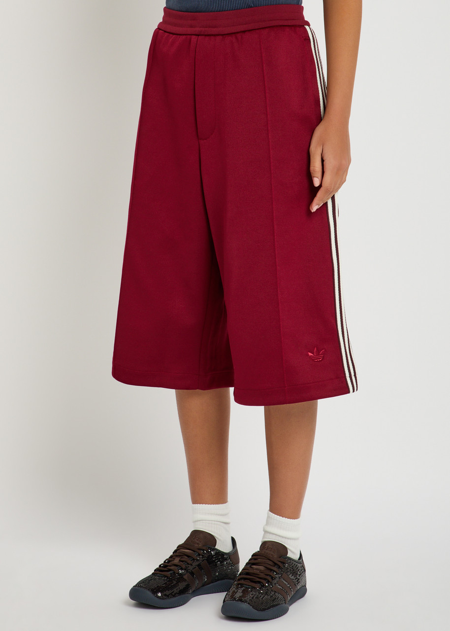 Adidas Originals Adidas X Wales Bonner X Wales Bonner Jersey Track Shorts In Red