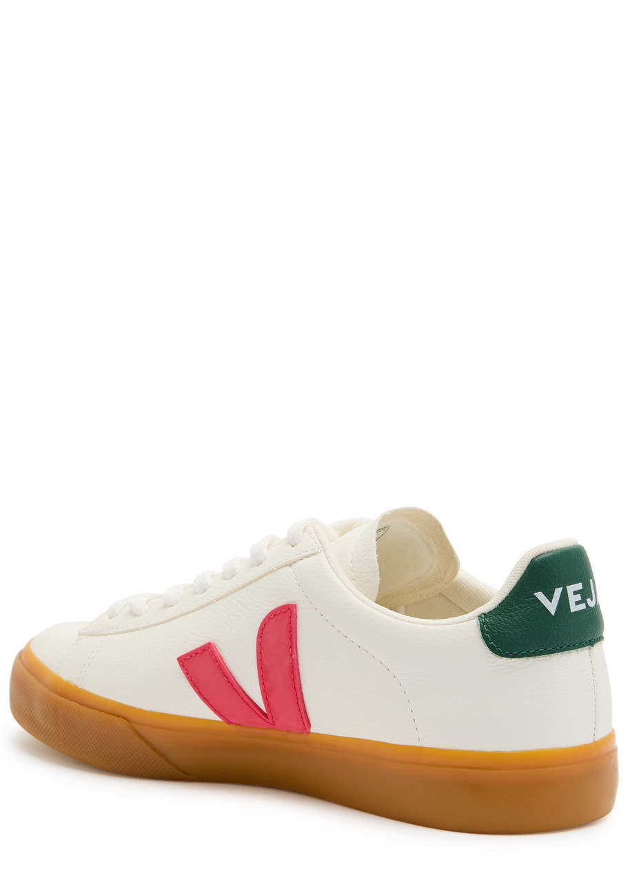 Veja Campo Grained Leather Sneakers In Multi