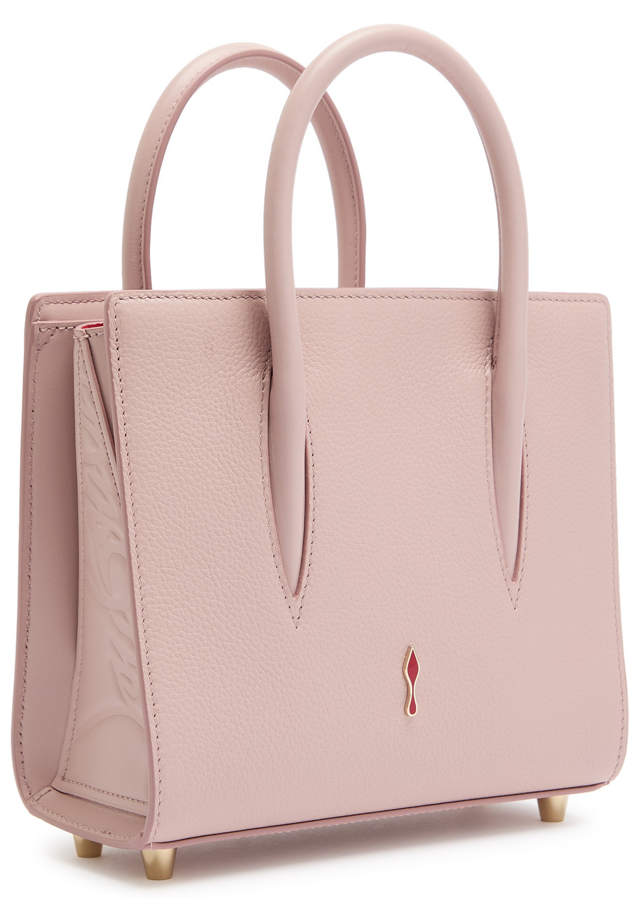 Christian Louboutin Paloma Embellished Mini Leather Top Handle Bag