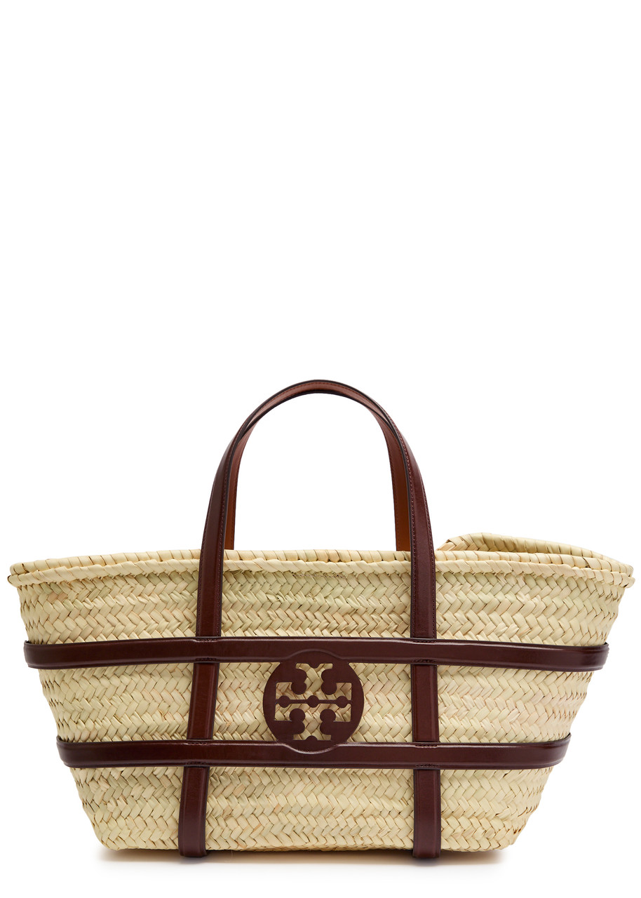 Tory Burch Ella Straw Basket Bag