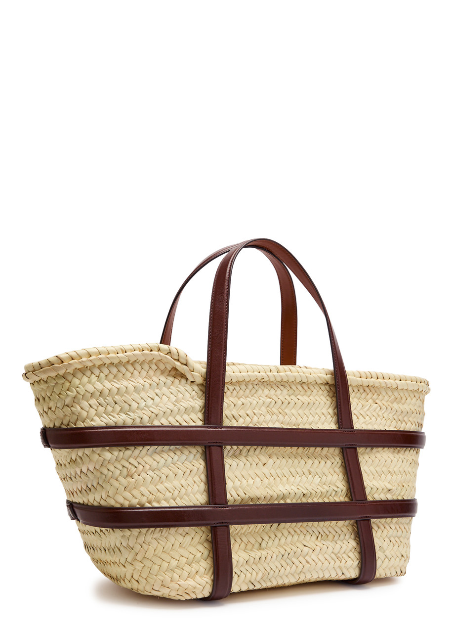 Tory Burch Ella Straw Basket Bag