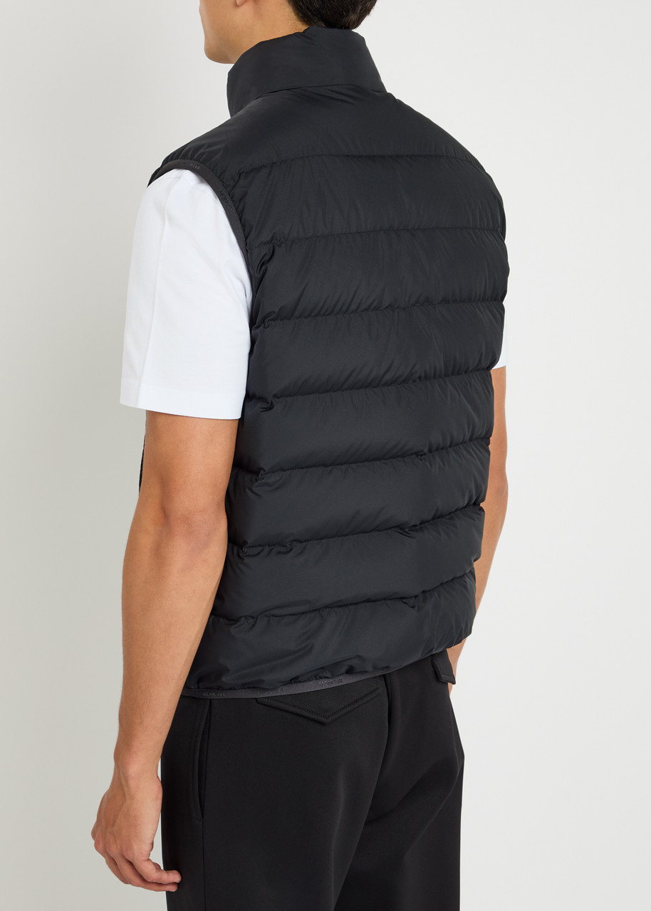  Moncler Contrin Quilted Shell Gilet - Navy - 6 (uk46 / Xxxl) 