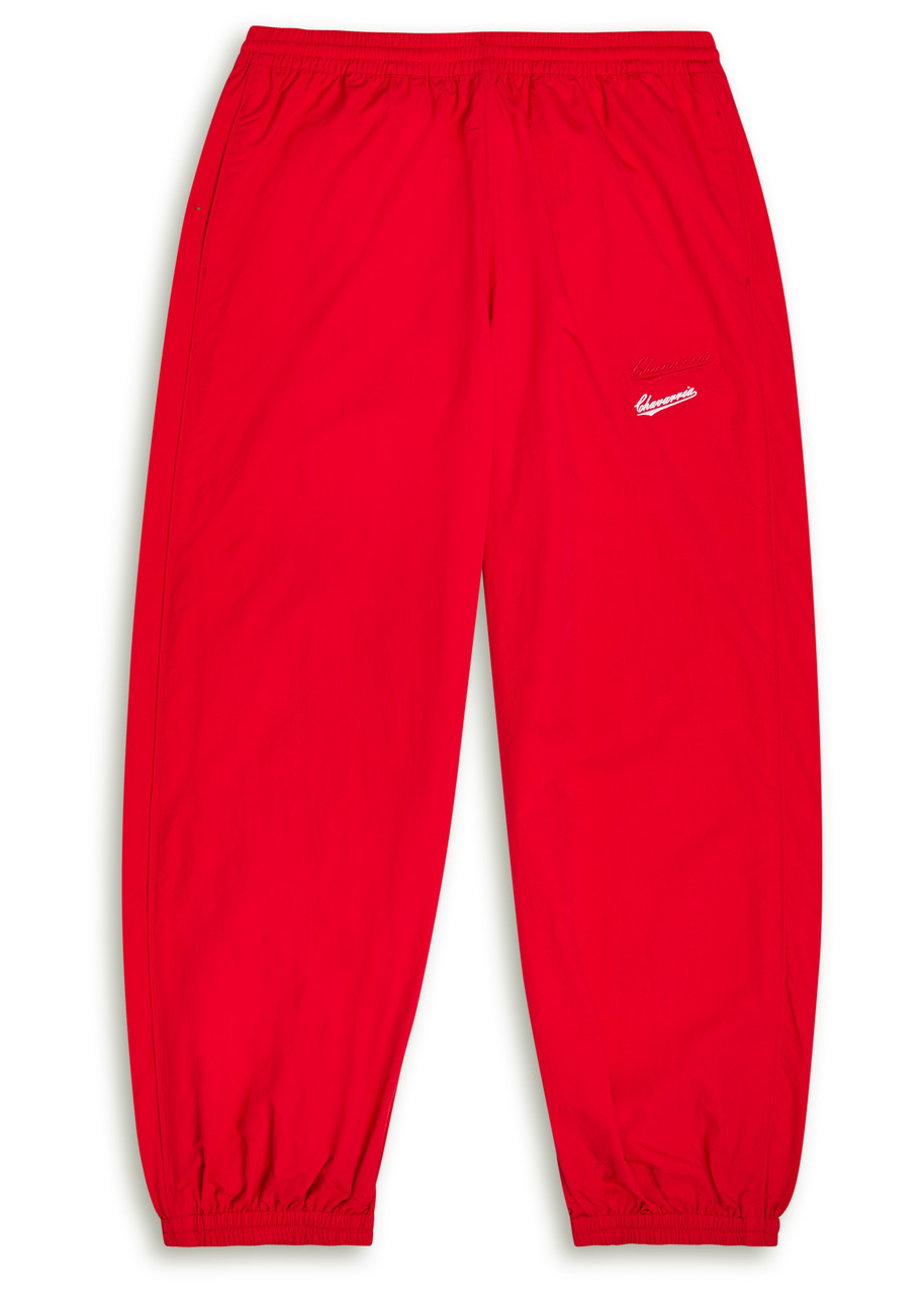 Willy Chavarria Bad Boy Shell Track Trousers In Red
