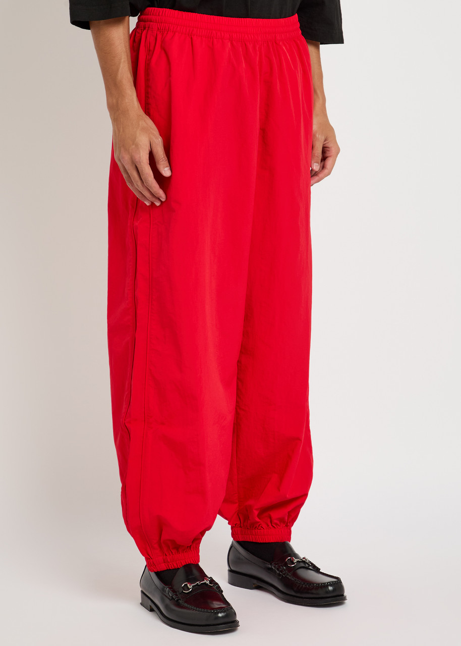 Willy Chavarria Bad Boy Shell Track Trousers In Red
