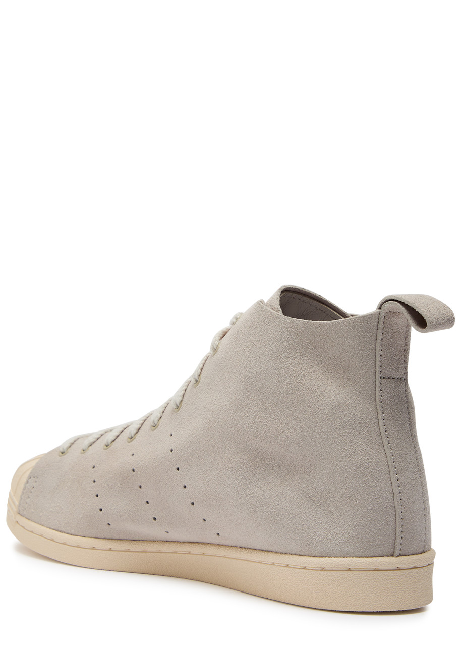 Adidas Originals Adidas X Wales Bonner X Wales Bonner Superstar Brushed Suede Sneakers In Neutral