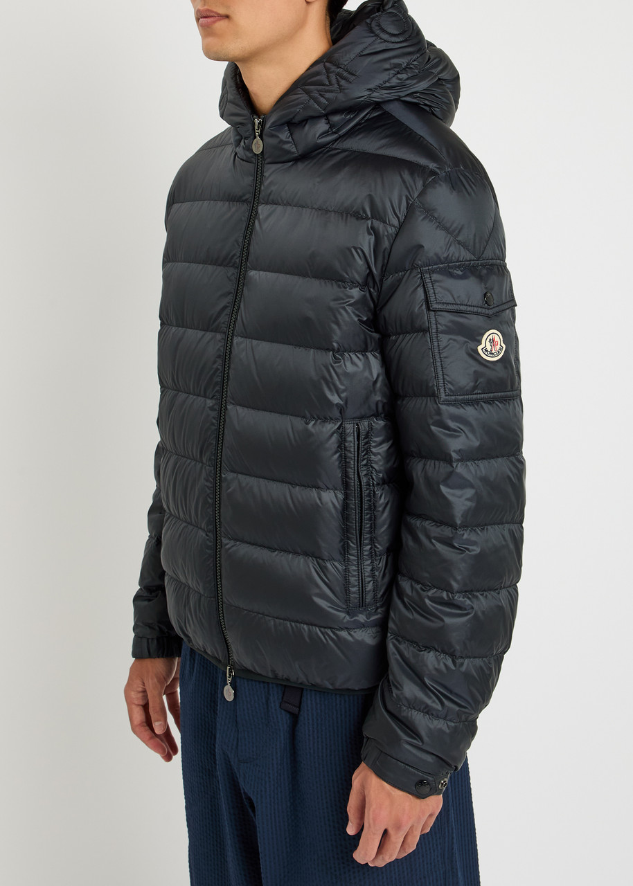 Moncler Najan Padded Shell Jacket In Black