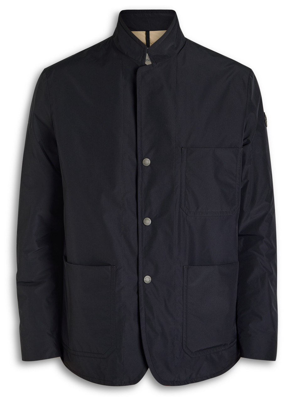 Moncler Monges Padded Shell Jacket In Blue