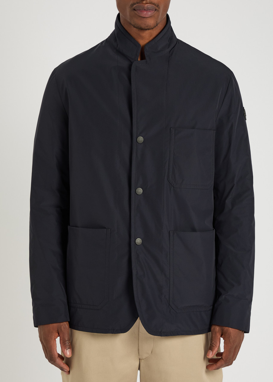Moncler Monges Padded Shell Jacket In Blue