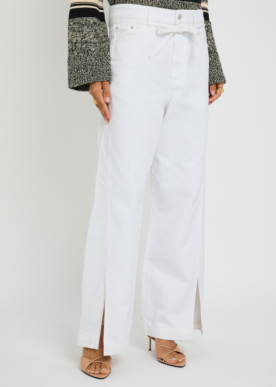 Day Birger Et Mikkelsen Jane Wide-leg Jeans In White