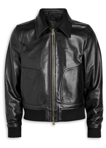 AMIRI Blouson leather jacket | Harvey Nichols