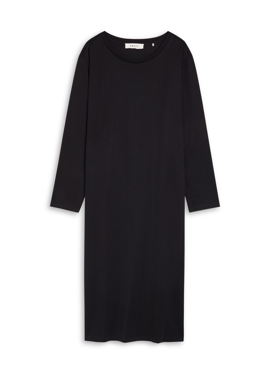 Skall Studio Louis Cotton Midi Dress - Black