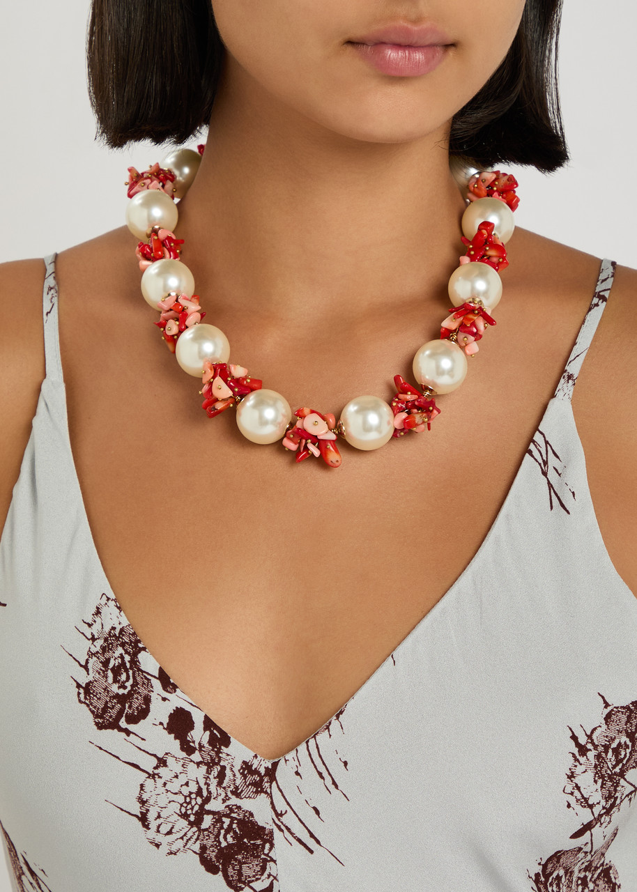  Rosantica Beaded Necklace - Multicoloured - One Size 