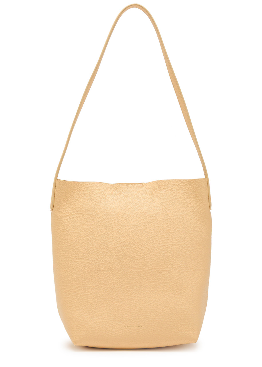 Mansur Gavriel Everyday Cabas Grained Leather Shoulder bag - Yellow - One Size