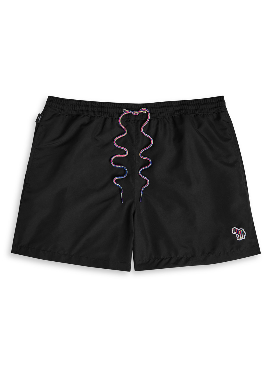 Paul Smith Zebra-appliquéd Shell Swim Shorts – Black – L