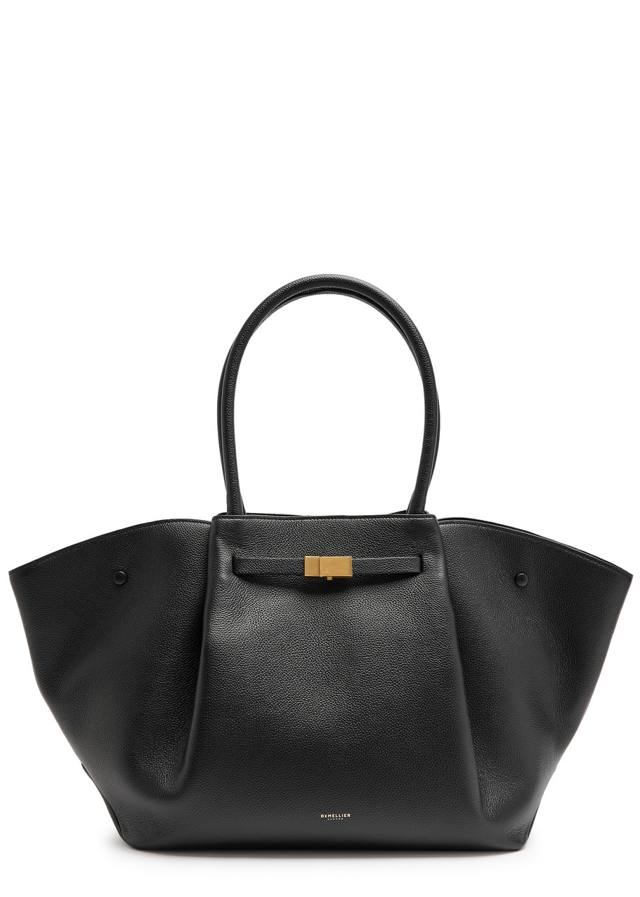 Demellier New York Grained Leather Tote