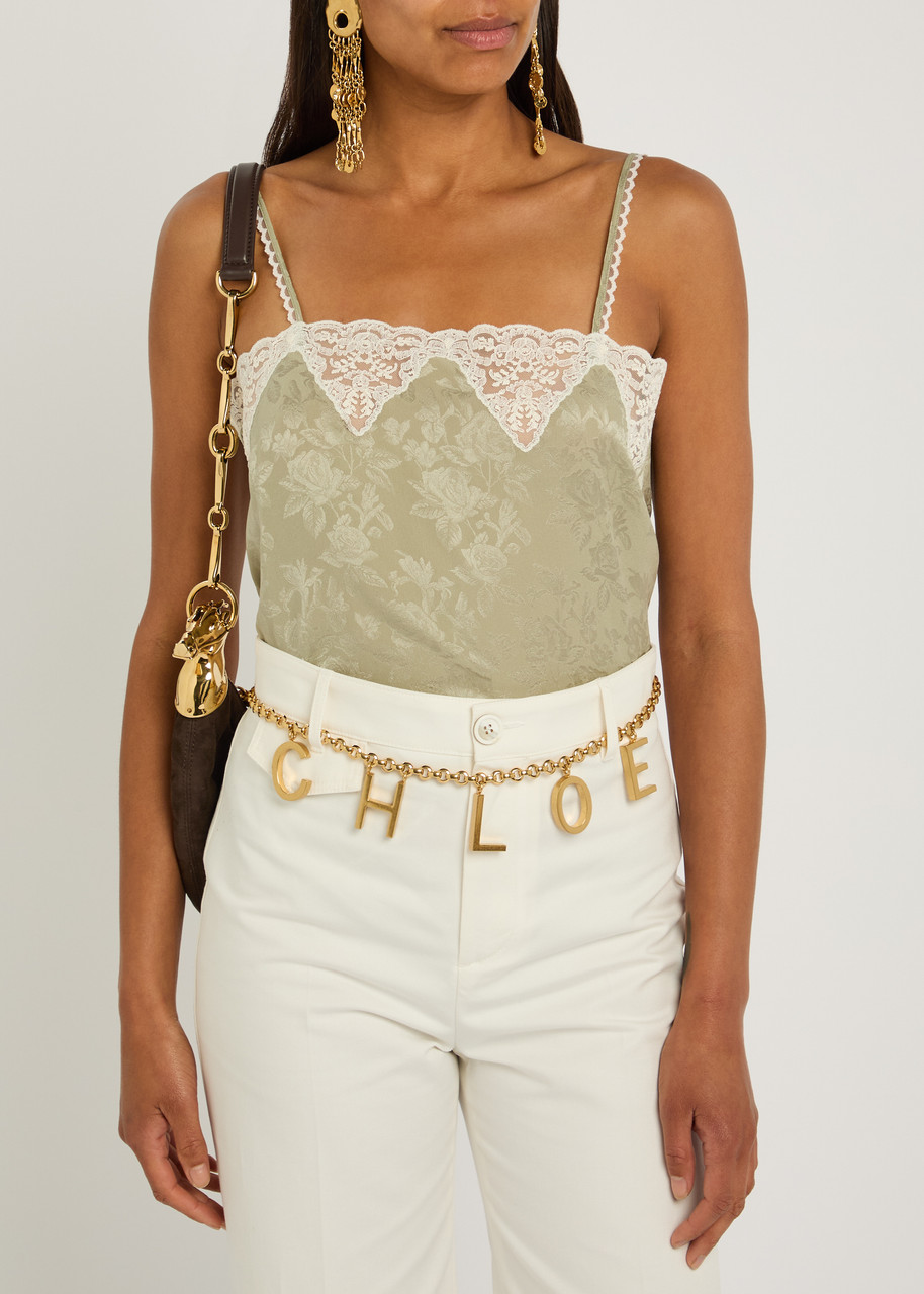 Chloé Logo Letters Jewelry Chain Belt