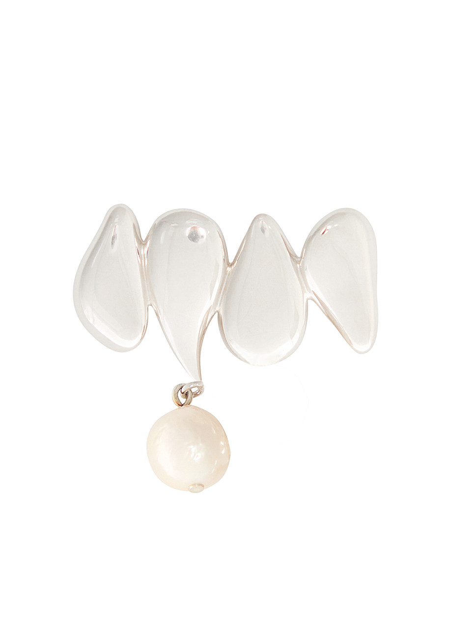 Agmes Joy Sterling Silver Brooch - One Size