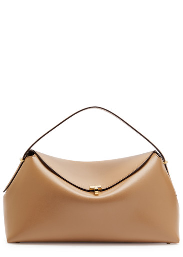 TOTEME T-Lock leather top handle bag | Harvey Nichols