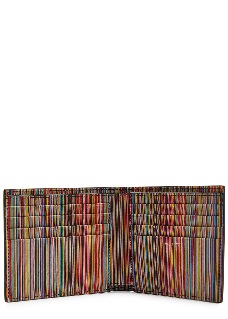  Paul Smith Logo-print Leather Wallet - Black - One Size 