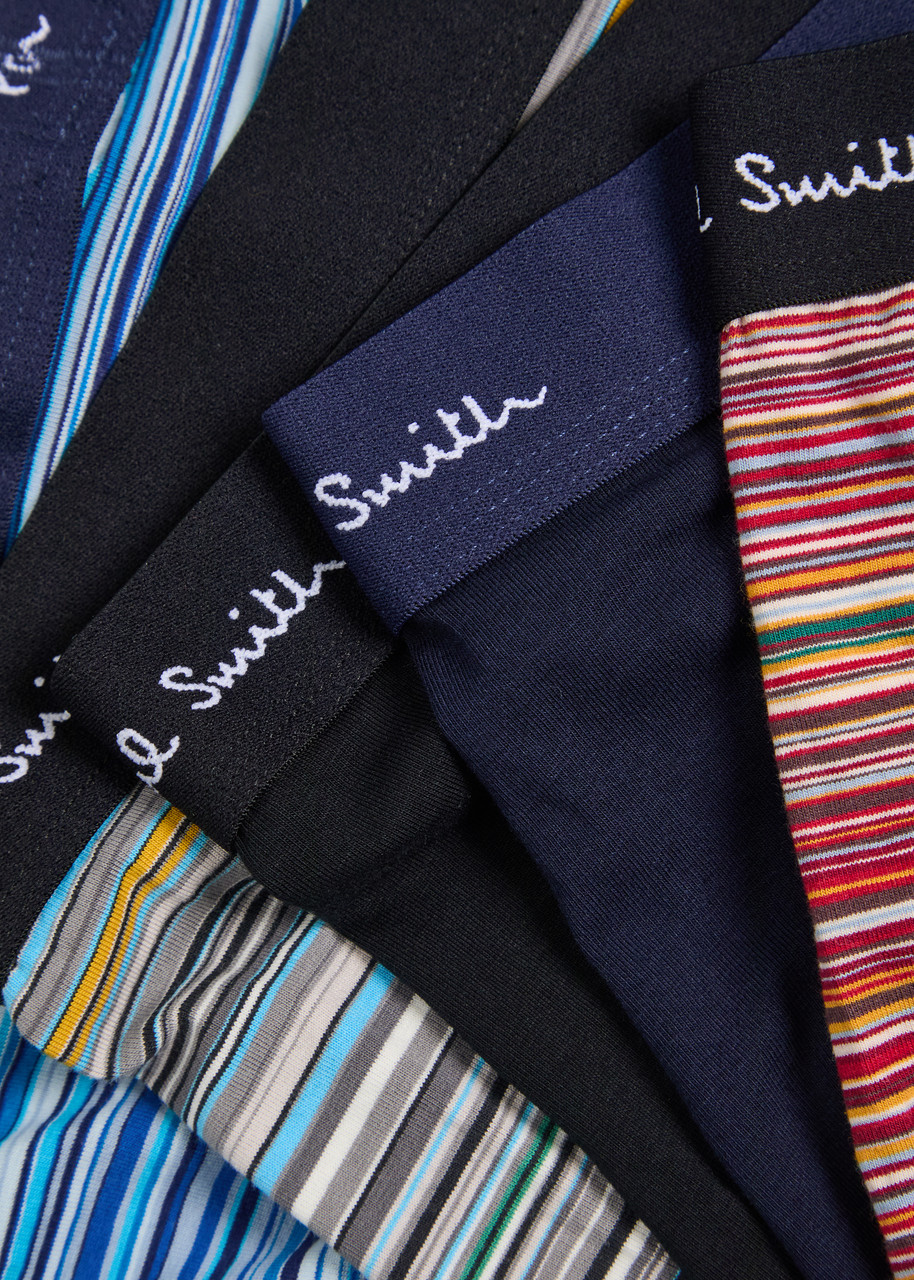  Paul Smith Stretch-cotton Trunks - Set Of Five - Multicoloured 1 - Xxl 
