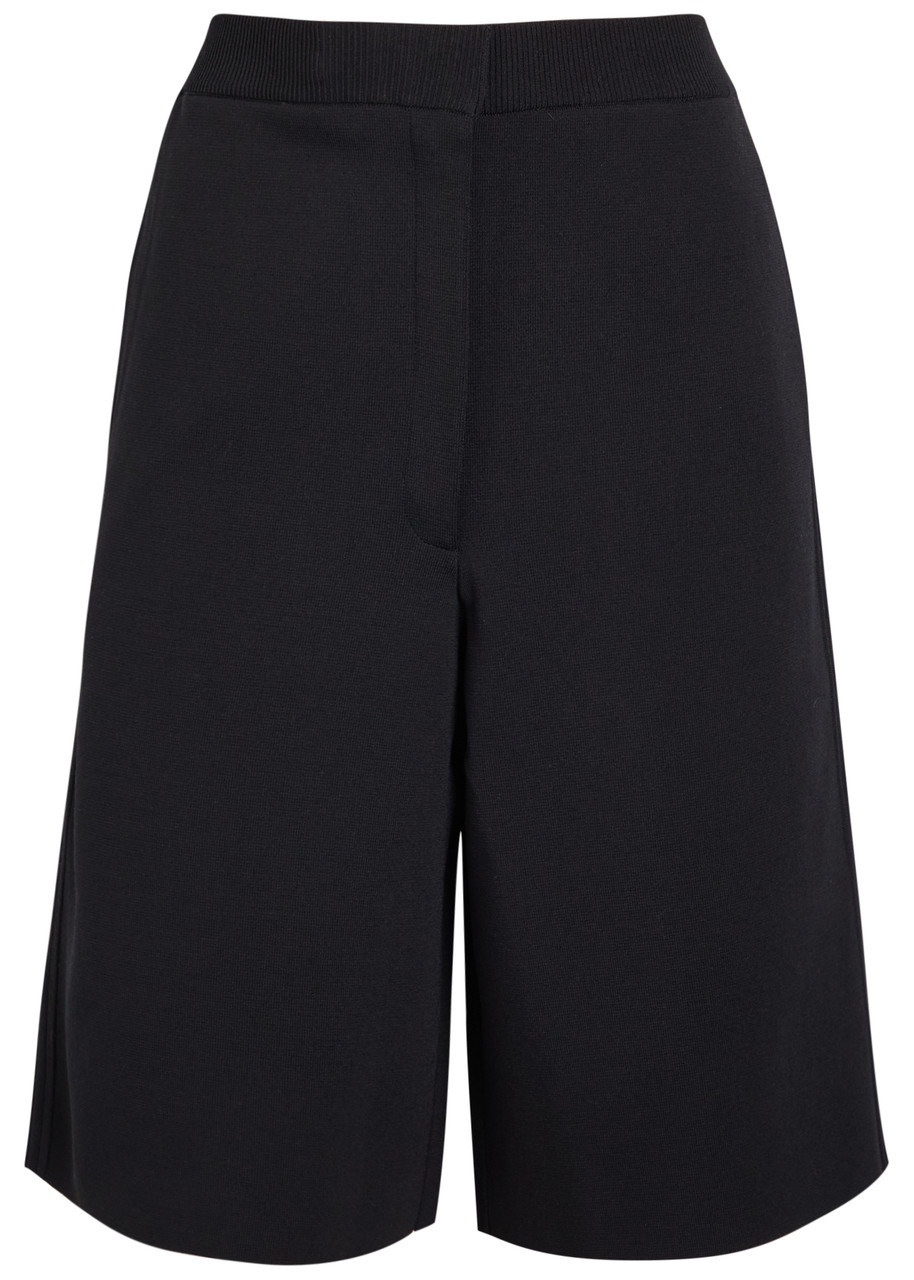 Toteme Knitted Shorts - Black - M (UK12 / M)