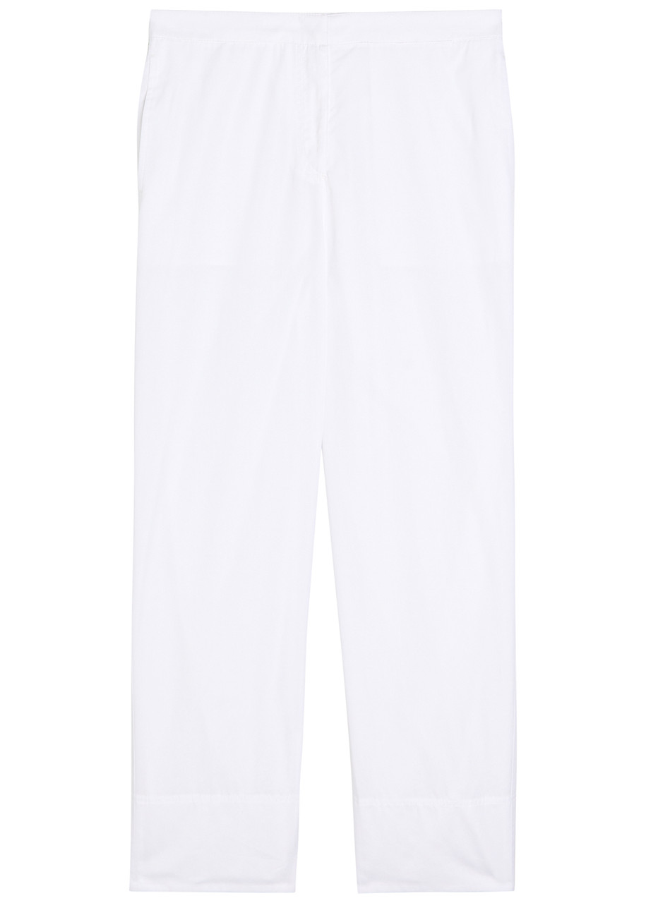 Totême Toteme Straight-leg Cotton Trousers