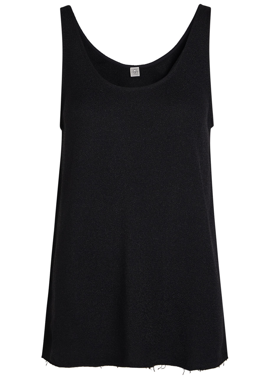 Toteme Woven Tank - Black - 38 (UK10 / S)