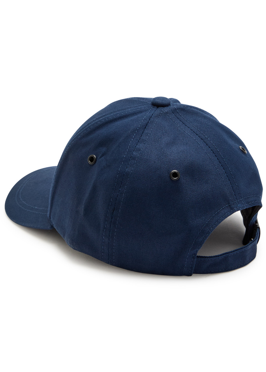  Paul Smith Zebra-embroidered Cotton Cap - Blue - One Size 