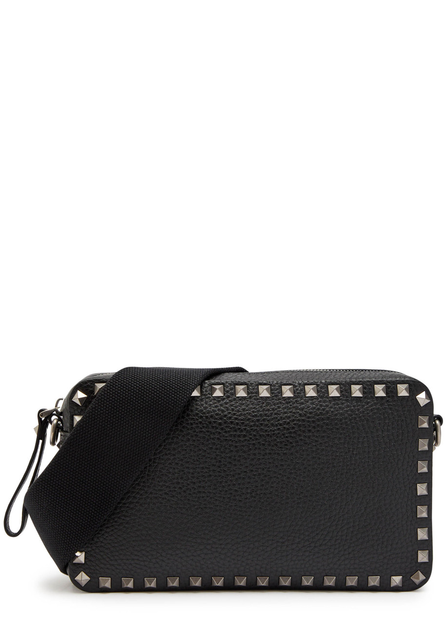 Valentino Garavani Rockstud Leather Cross-body bag - Black - One Size