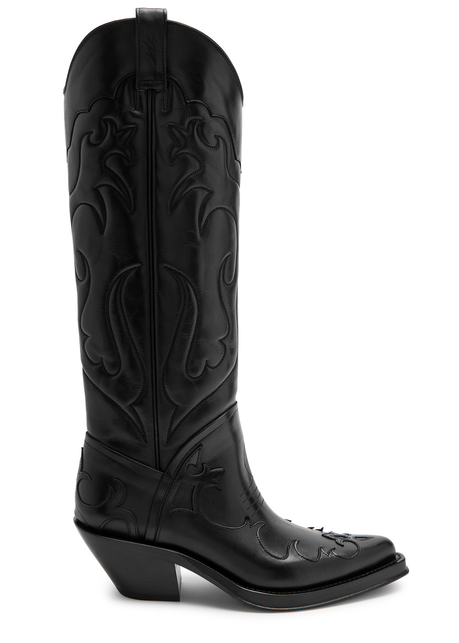 Gabriela Hearst Capitana 60 Leather Knee-high Boots - Black - 36 (IT36 / UK3)