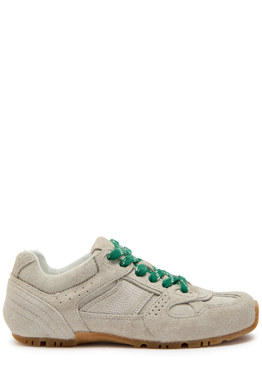 Alohas Tb. 56 Panelled Brushed Suede Sneakers - Grey - 38 (IT38/ UK5)