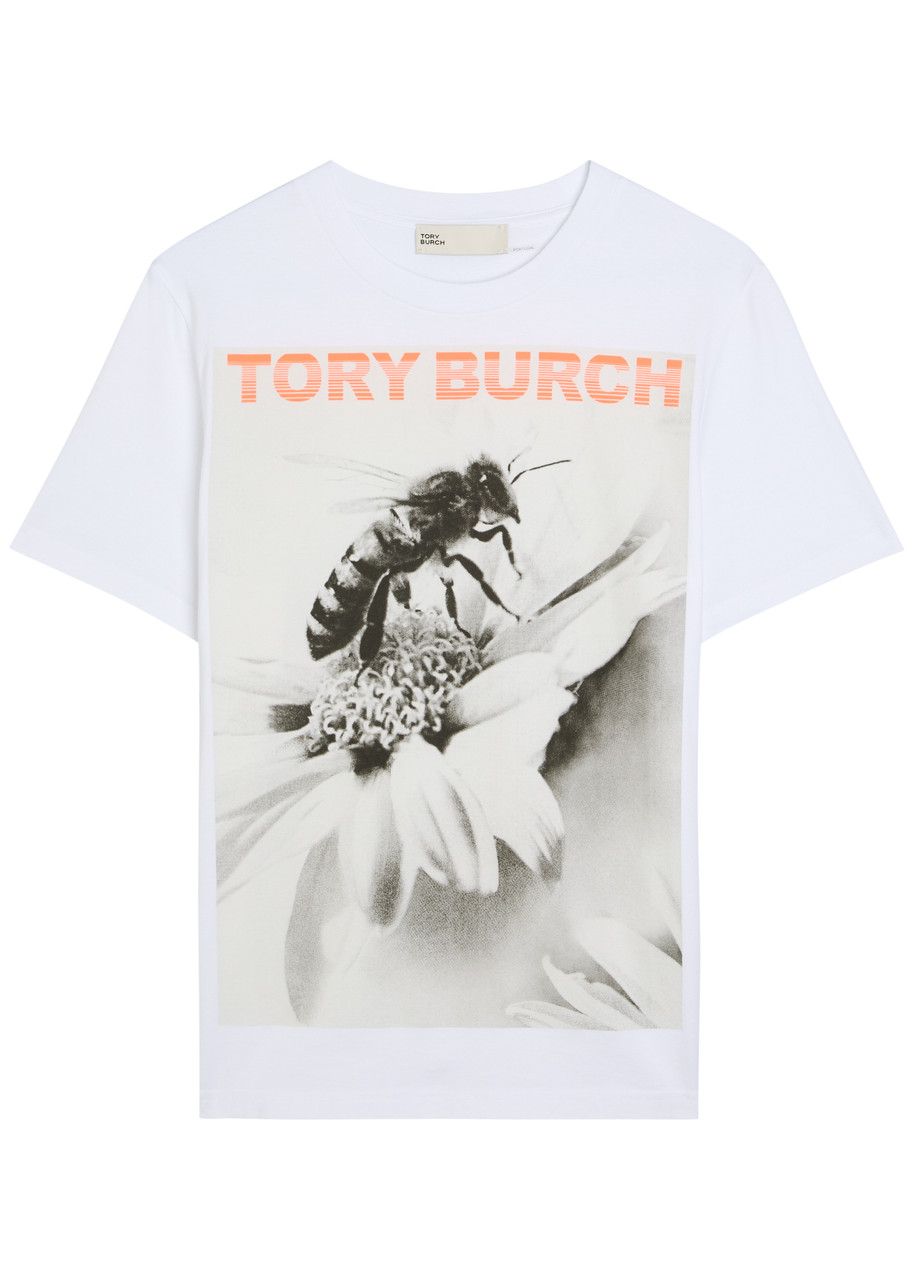 Tory Burch Printed Cotton T-shirt