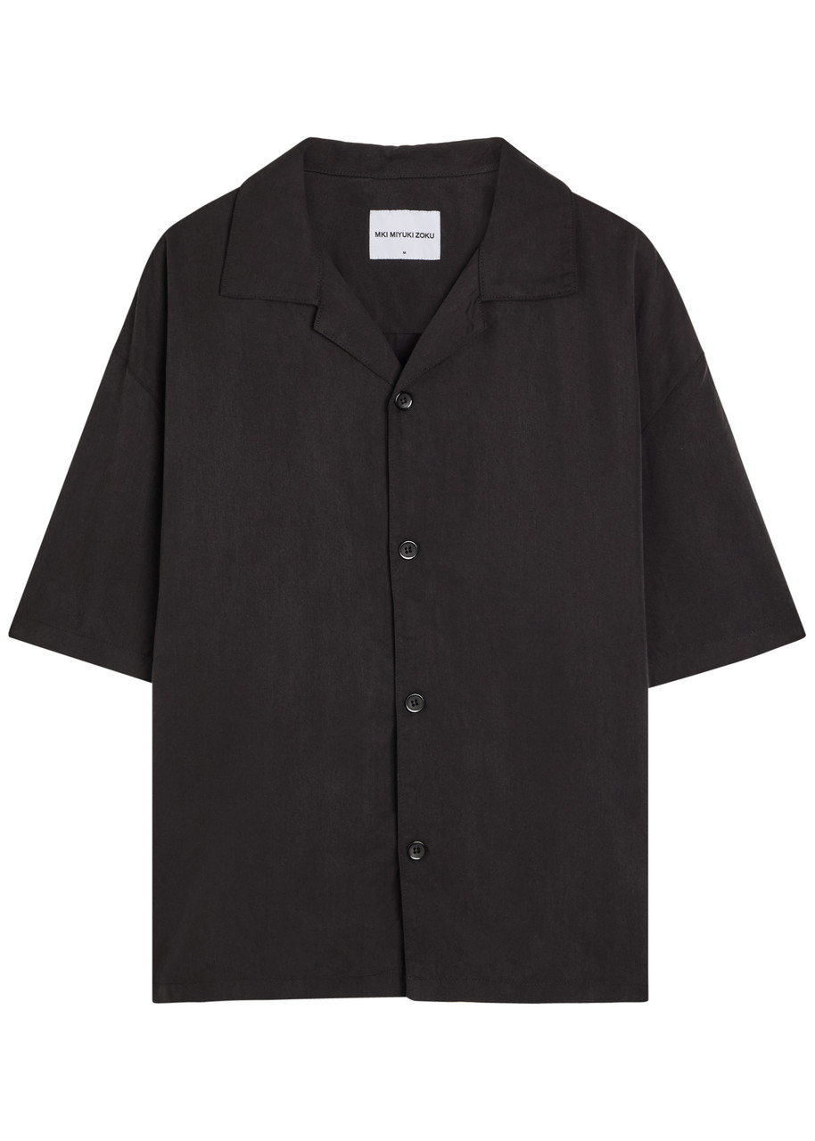 Mki Miyuki Zoku Sandwash Woven Shirt - Black - L