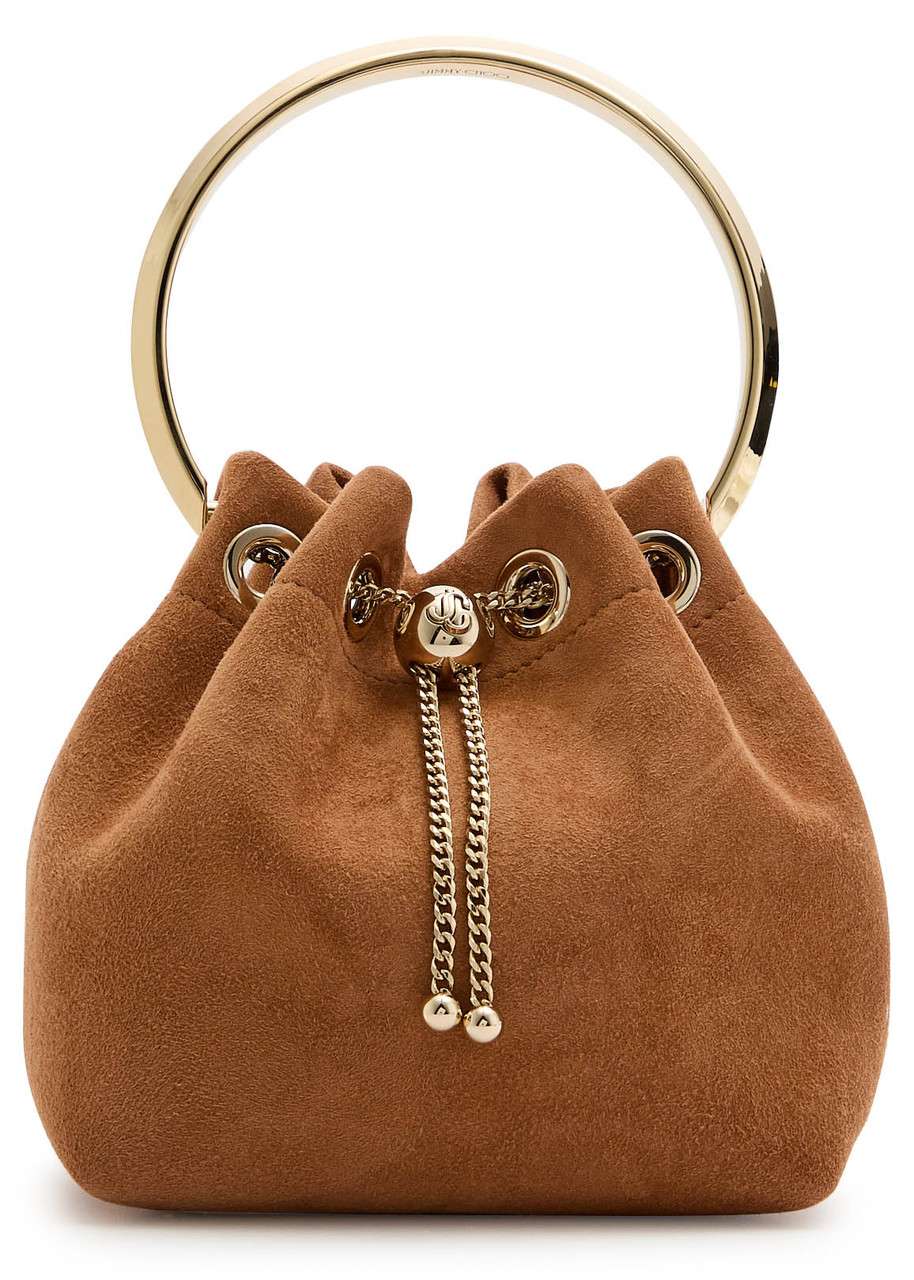 Jimmy Choo Bon Bon Suede Bucket bag - Camel - One Size