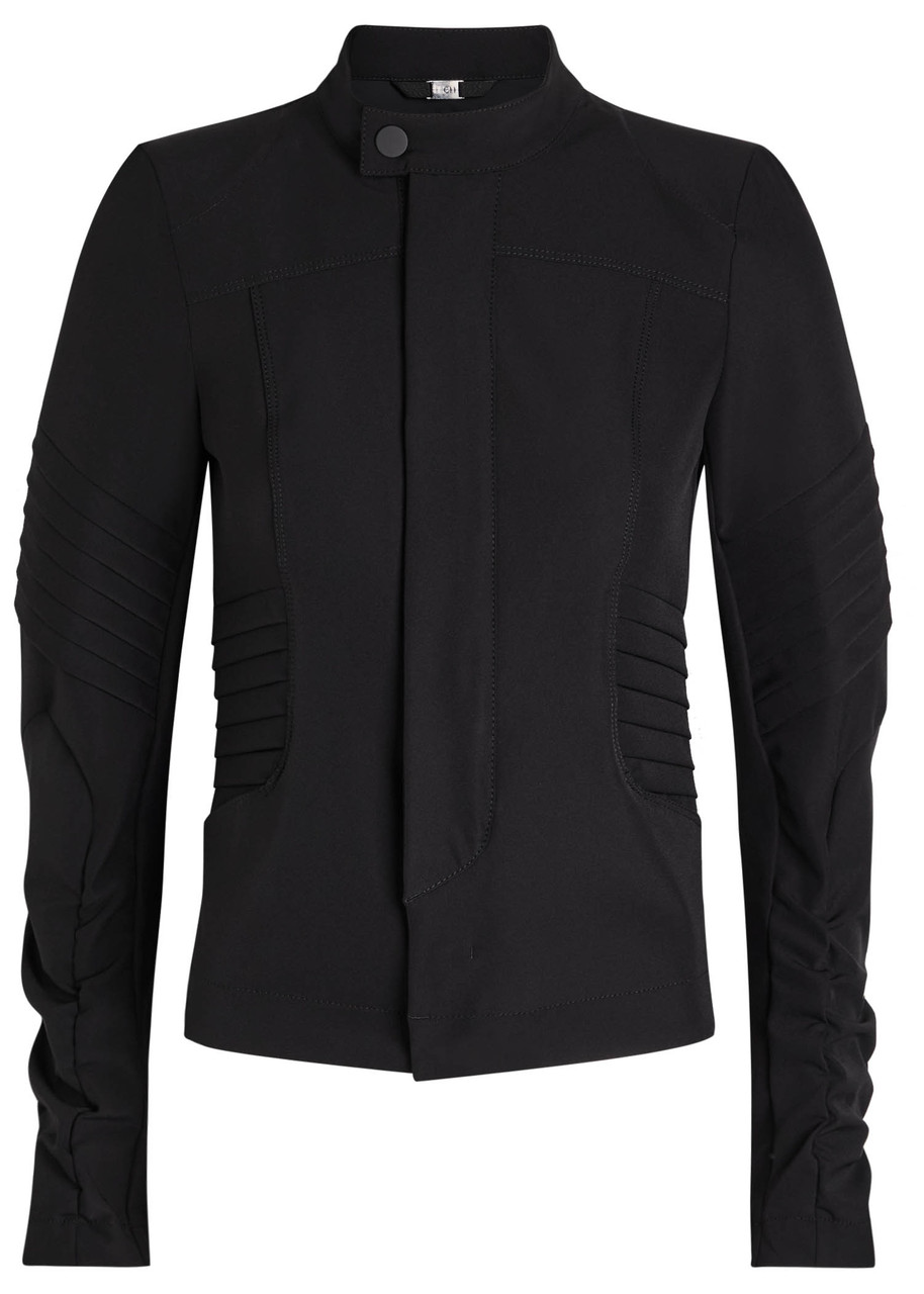 High Tearaway Panelled Stretch-polyamide Jacket - Black - 42 (UK10 / S)