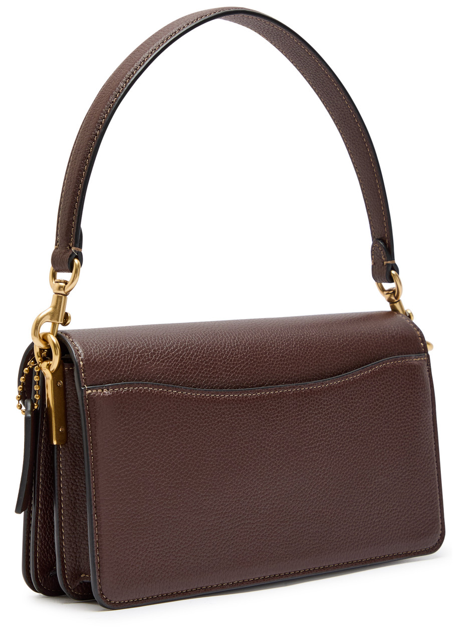 Coach Tabby 26 Grained Leather Shoulder Bag In Brown