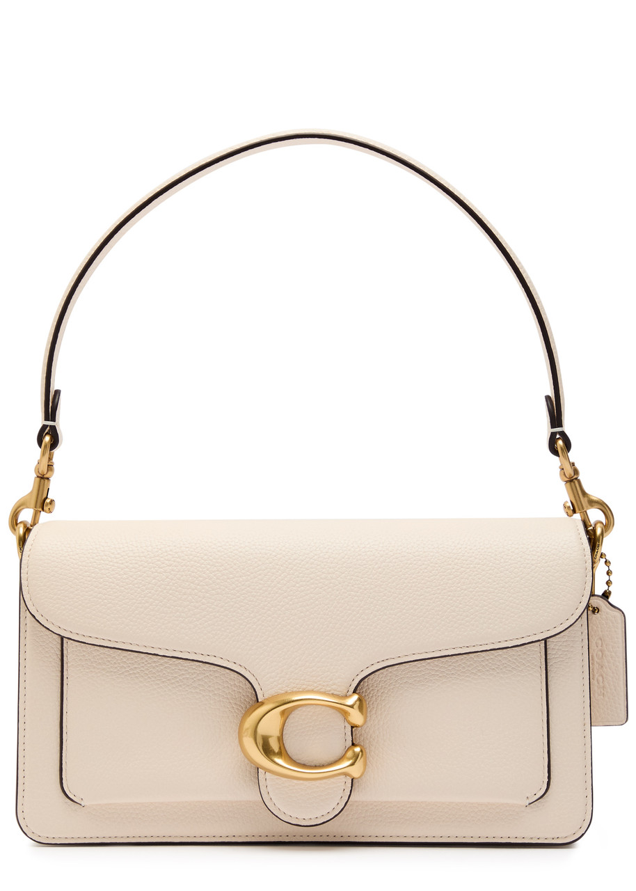 Coach Tabby 26 Grained Leather Shoulder bag - Ivory - One Size