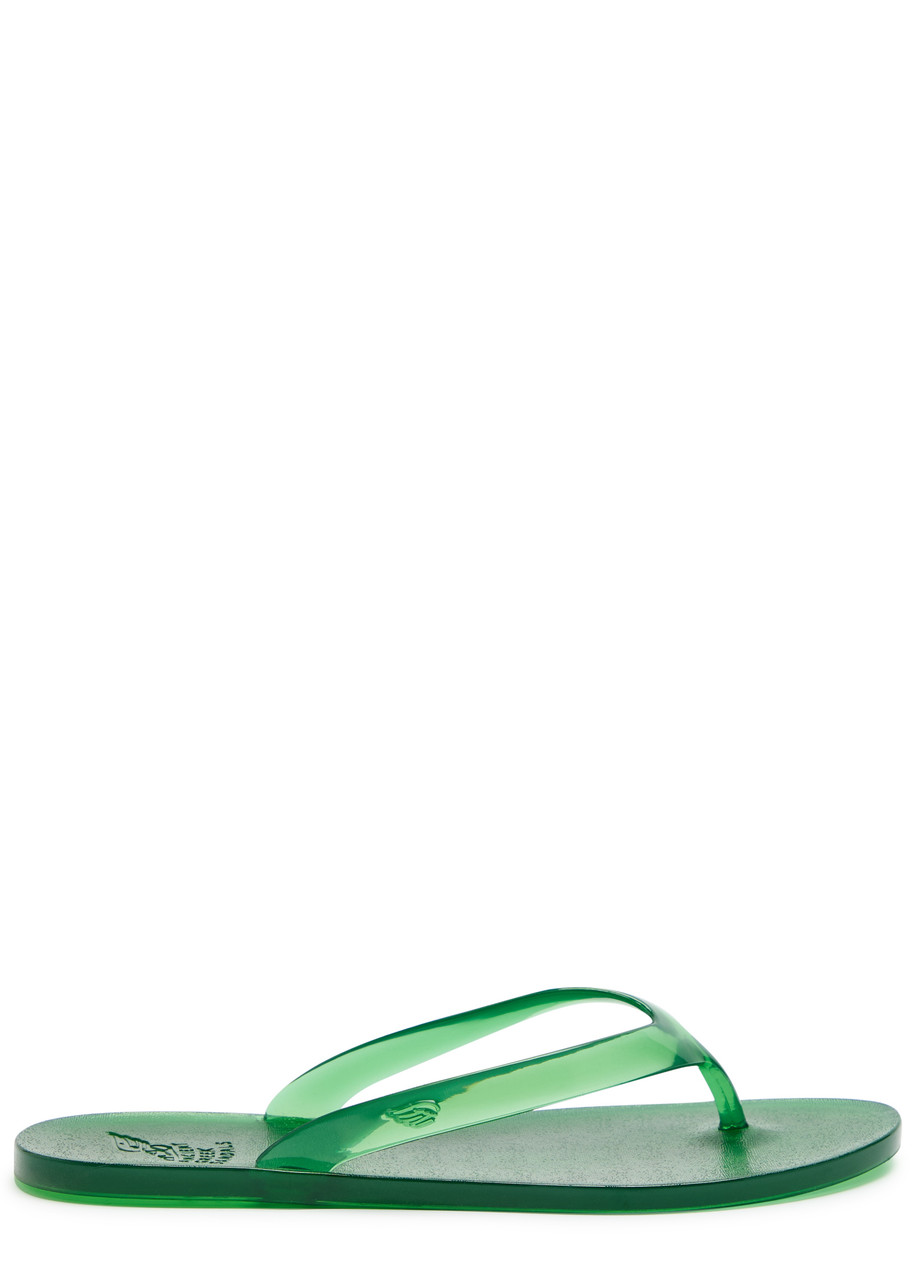 Ancient Greek Sandals Jelly Flip Flops - Green - 38 (IT38/ UK5)