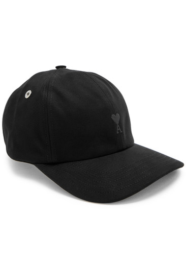 AMI PARIS Logo-embroidered cotton-twill cap | Harvey Nichols