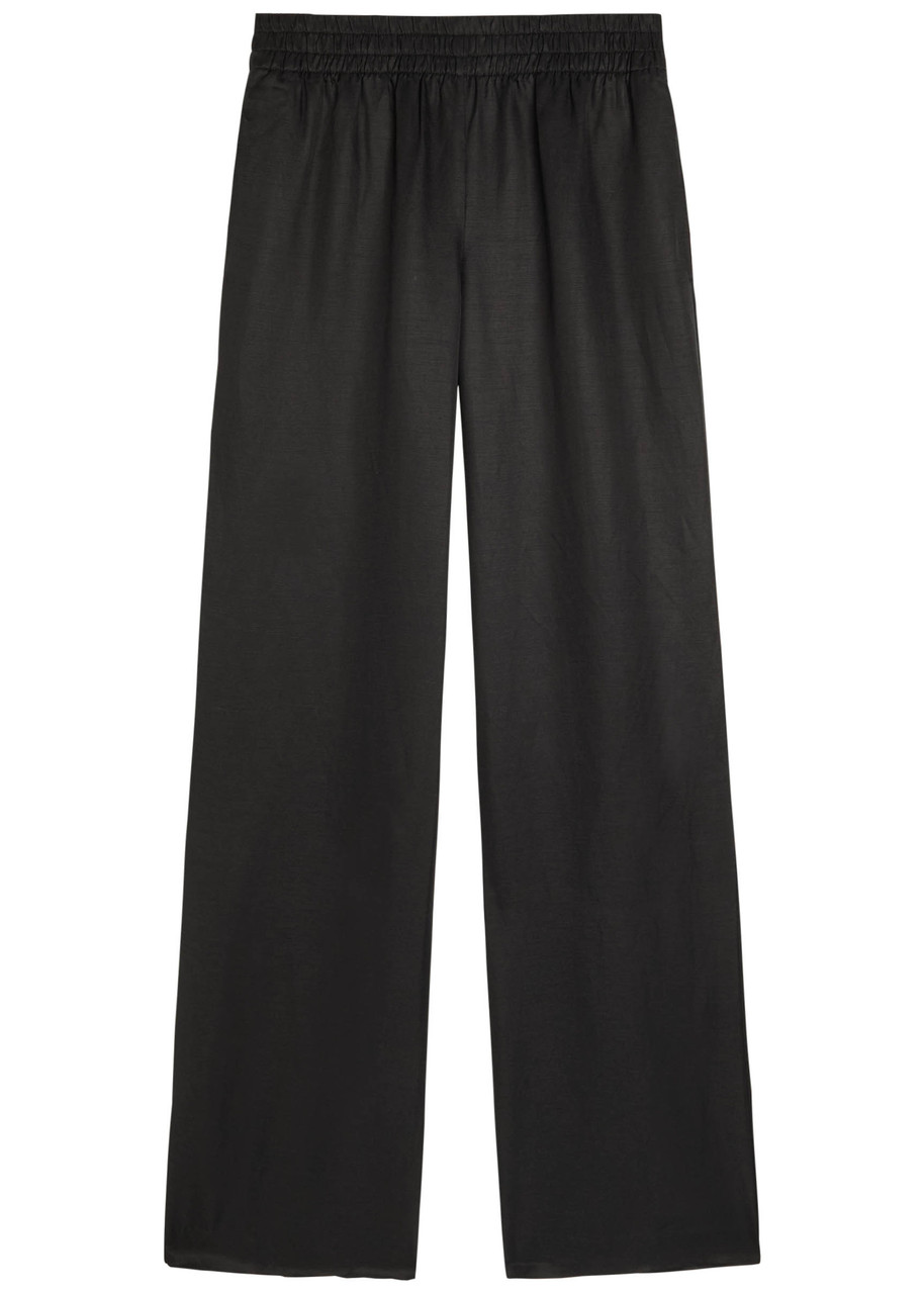 Anine Bing Soto Wide-leg Trousers - Black - XS (UK6 / XS)