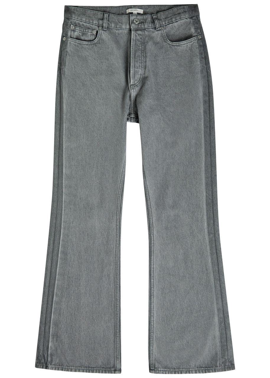 Jw Anderson Cotton Rubber Denim In Gray