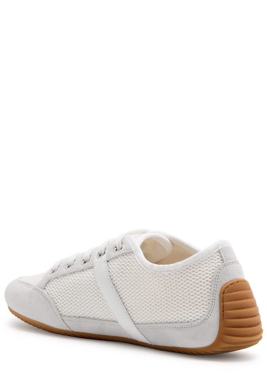 Givenchy Panelled Mesh-knit Sneakers In White