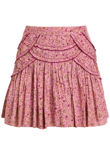 ISABEL MARANT ÉTOILE Ceola printed cotton mini skirt ISABEL MARANT ÉTOILE Ceola printed cotton mini skirt