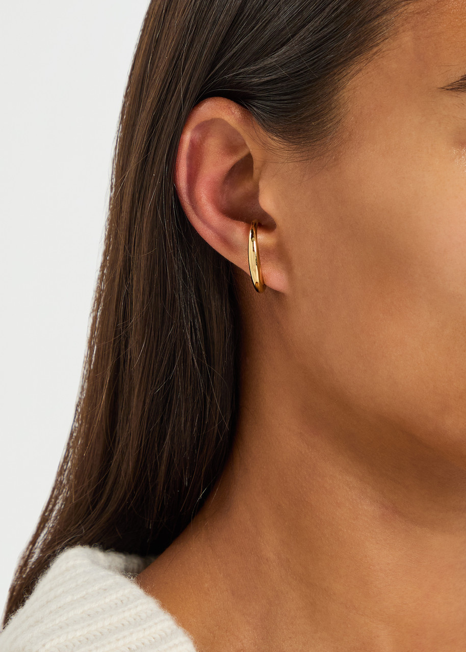 Nina Gordon Jean Large 14kt Gold Vermeil Ear Cuff In Gold